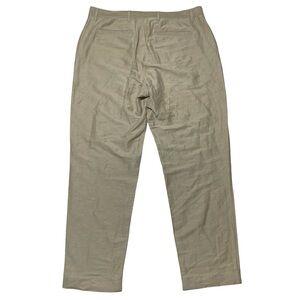 Outlier Japanese Injected Linen Pant Mens Size 38 x 34 Loose fit Beige